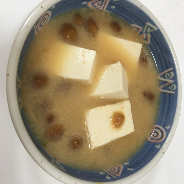 洗い物少ない ナメコと豆腐の味噌汁 レシピ 作り方 By コラさん 楽天レシピ